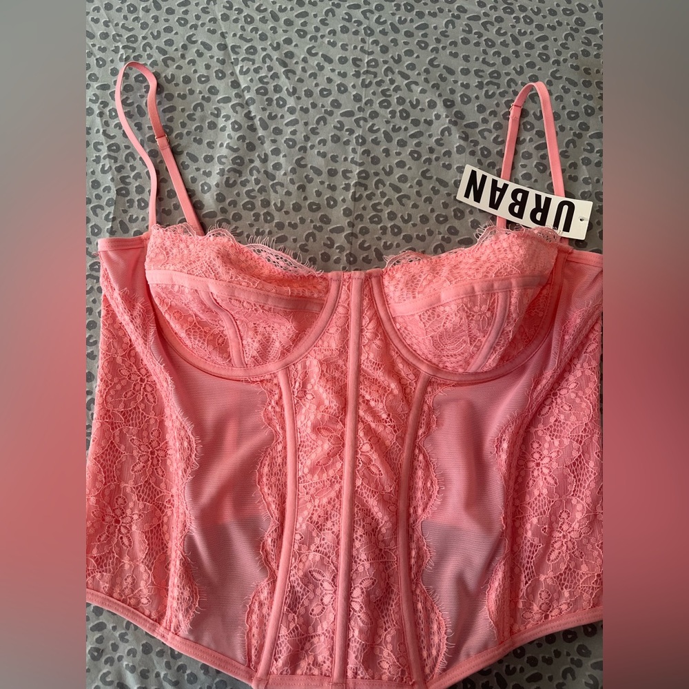 Urban Outfitters Out From Under Modern Love Corset